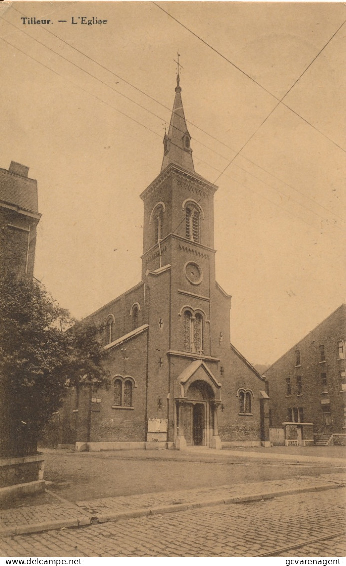 TILLEUR   L'EGLISE           2 SCANS - Saint-Nicolas