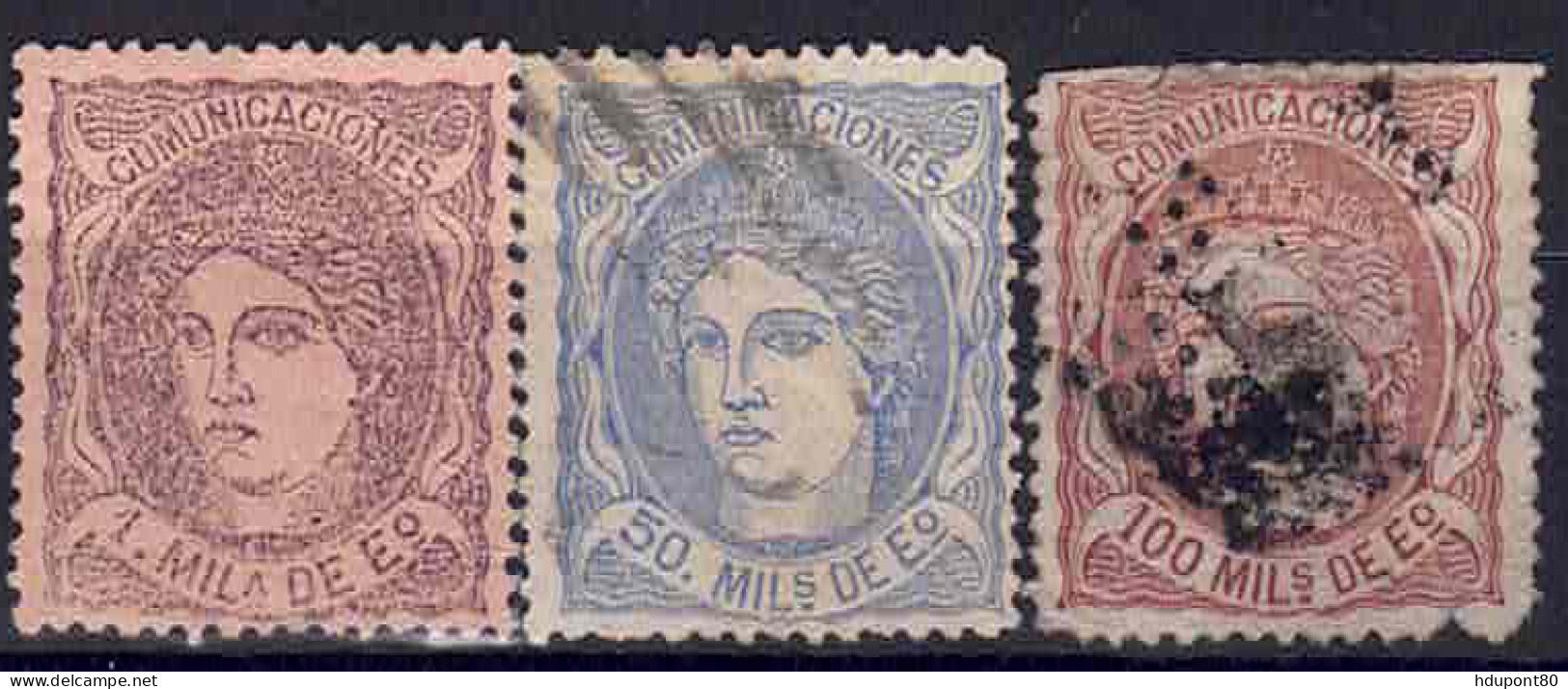 YT 102, 107, 108 - Used Stamps