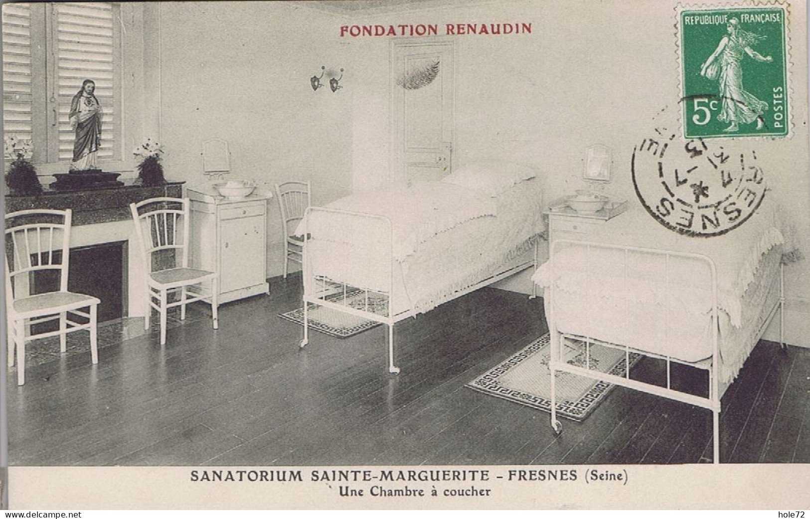 94 -  Fresnes (Val De Marne) - Sanatorium Sainte-Marguerite - Une Chambre à Coucher - Fresnes