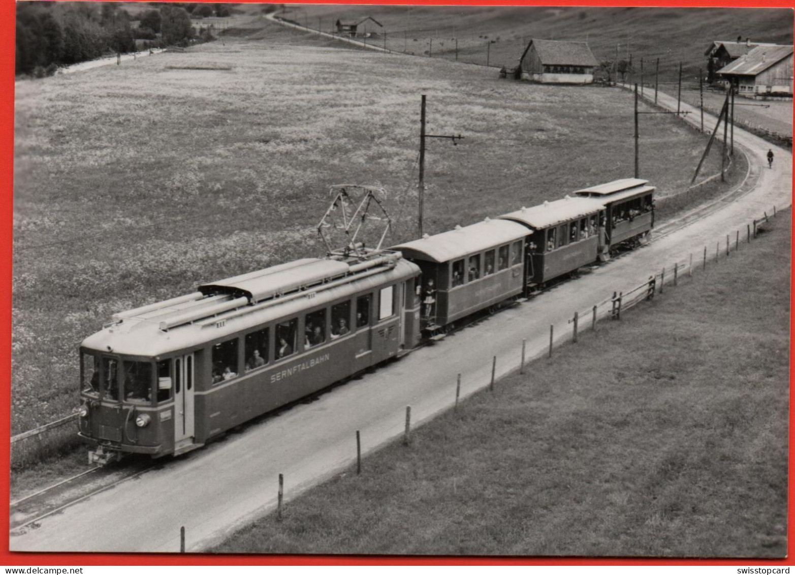 MATT ELM Sernftalbahn Beim Meissenboden Im Frühling 1969 - Matt