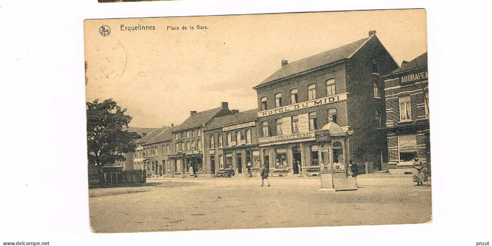 ERQUELINNES *** - Place De La Gare + ( Hôtel Du Midi ! ! ! ! - Erquelinnes