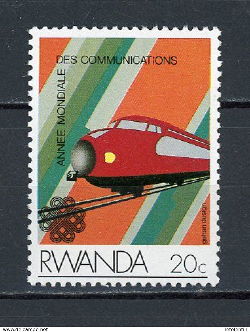 RWANDA : COMMUNICATION -  N° Yvert 1133** - Neufs