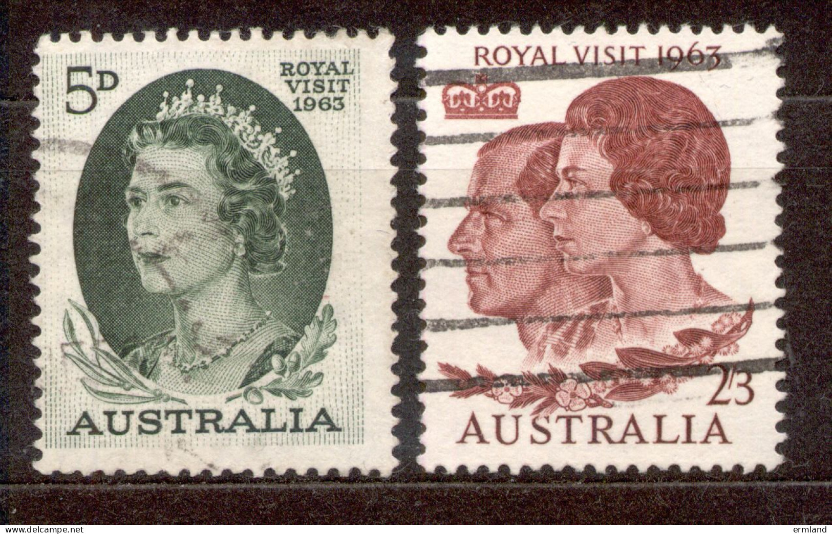 Australia Australien 1963 - Michel Nr. 323 - 324 O - Oblitérés