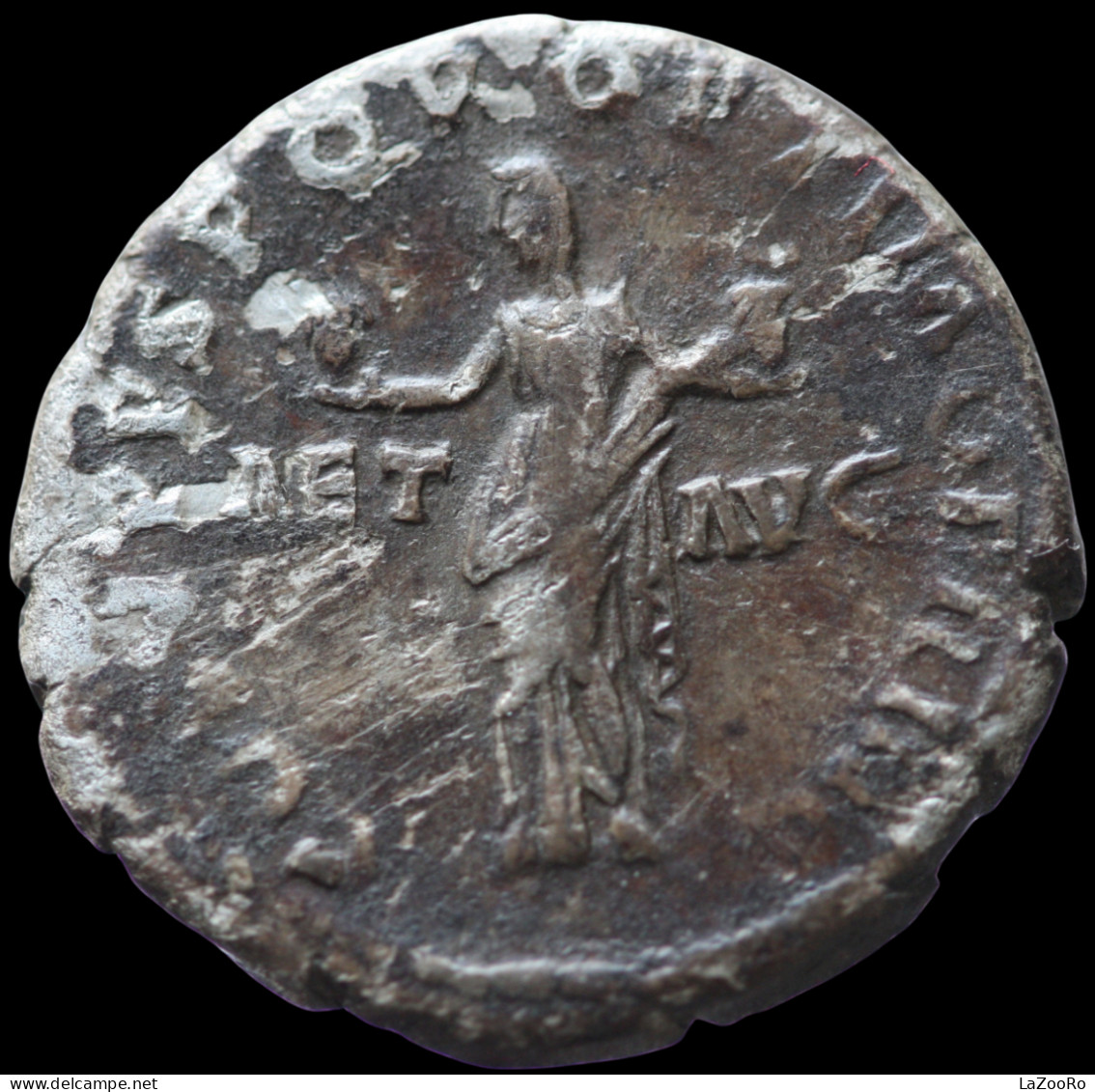 LaZooRo: Roman Empire - AR Denarius Of Trajan (98-117 AD), Aeternitas - The Anthonines (96 AD Tot 192 AD)