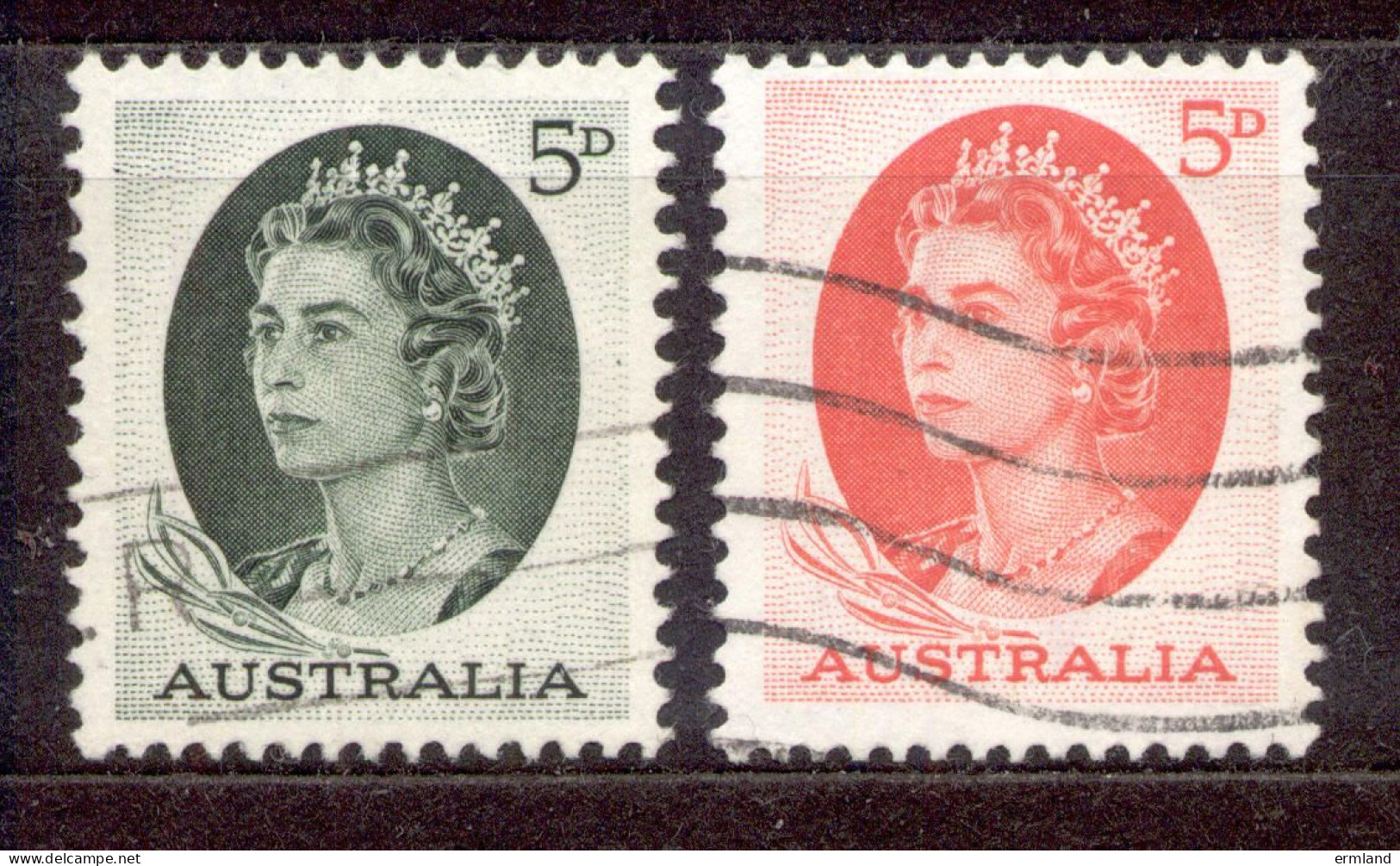 Australia Australien 1963 - Michel Nr. 329 - 330 A O - Gebruikt