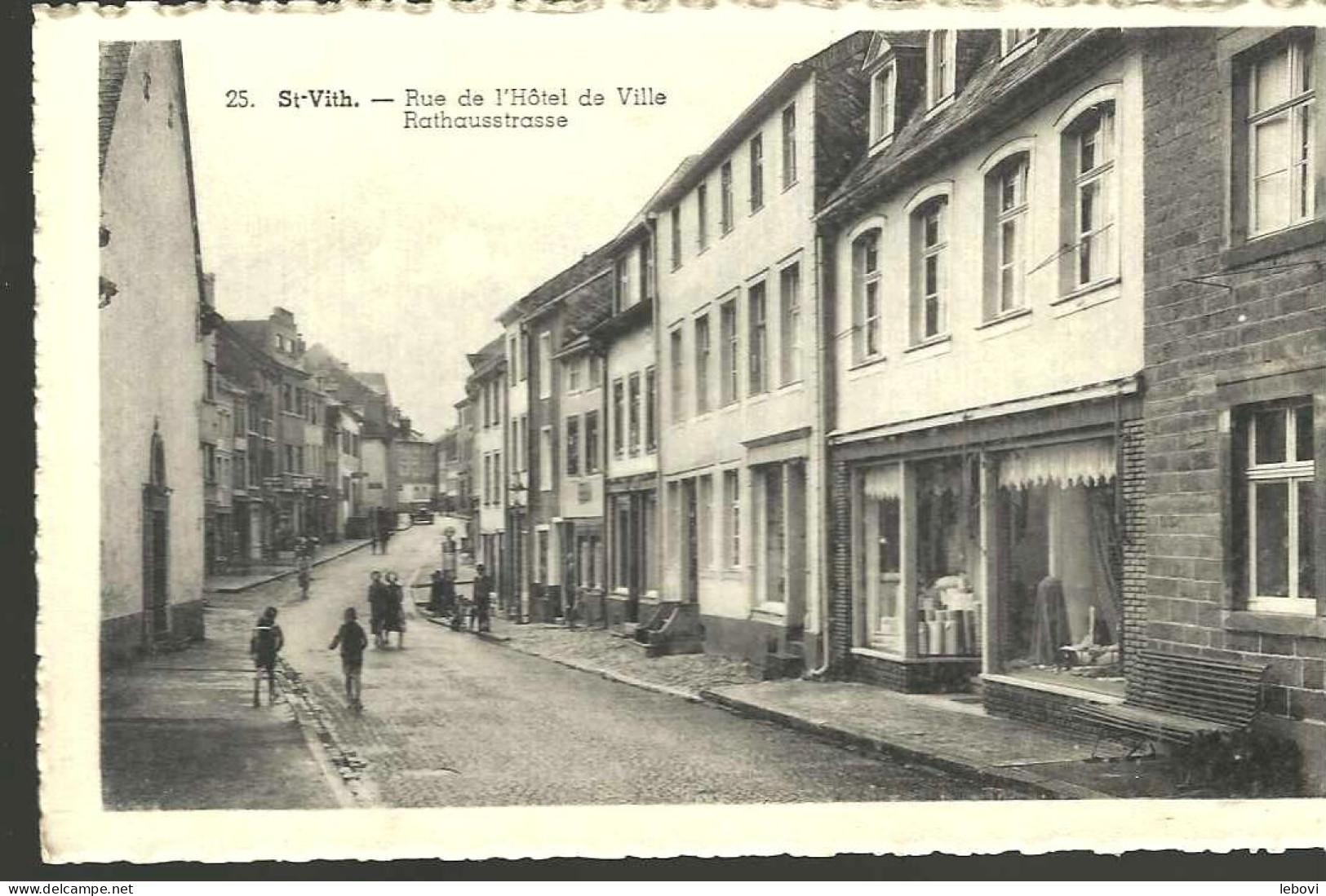 SAINT – VITH « Rathausstrasse » » – La Phototypie D’art, Bxl) - Saint-Vith - Sankt Vith