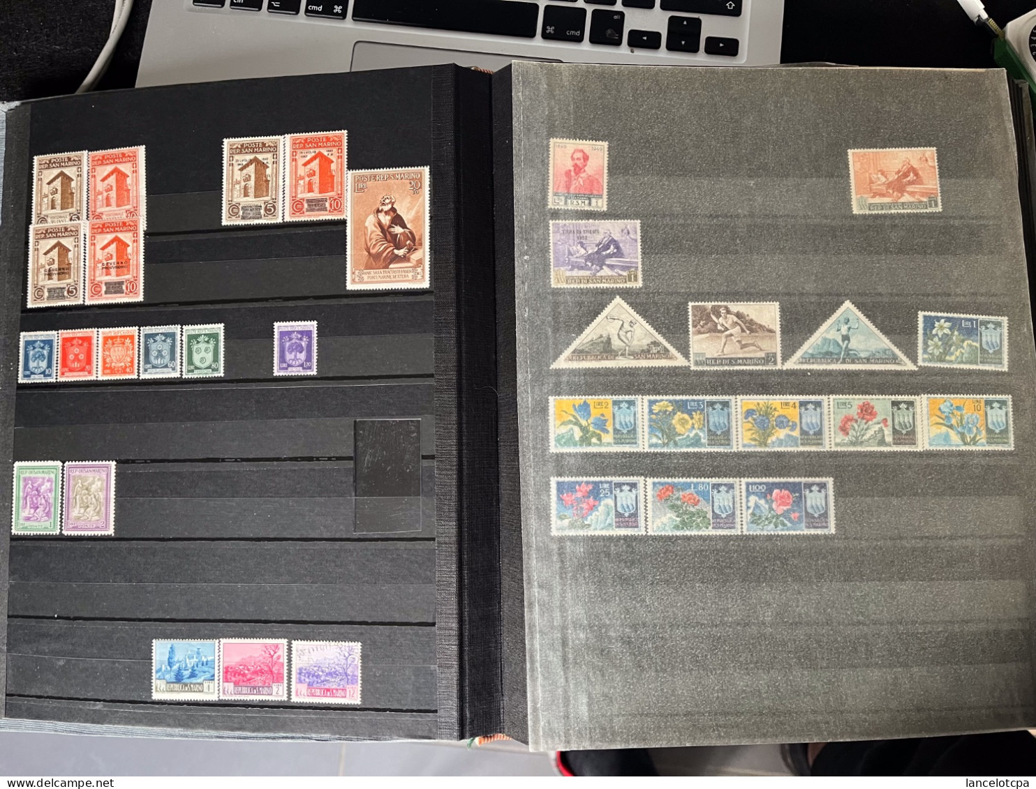 SAN MARINO / UN ALBUM Avec TIMBRES à 95% NEUF AVEC GOMME - Collections, Lots & Séries