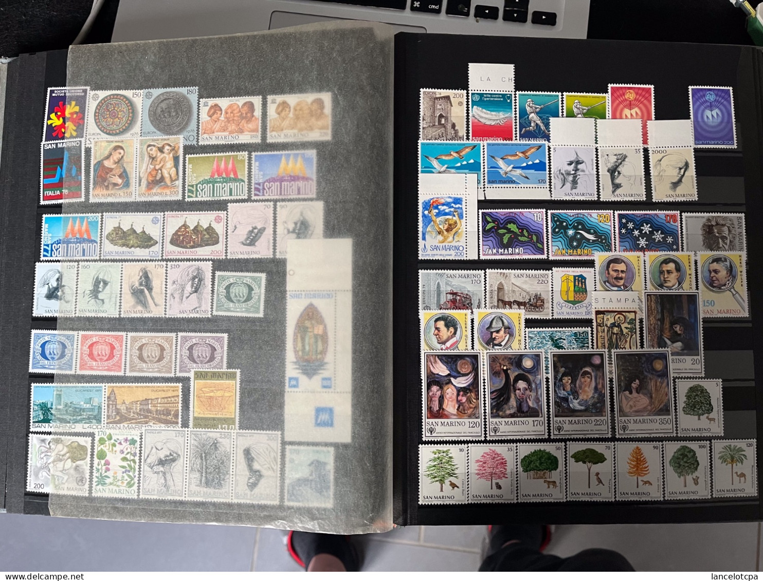 SAN MARINO / UN ALBUM avec TIMBRES à 95% NEUF AVEC GOMME