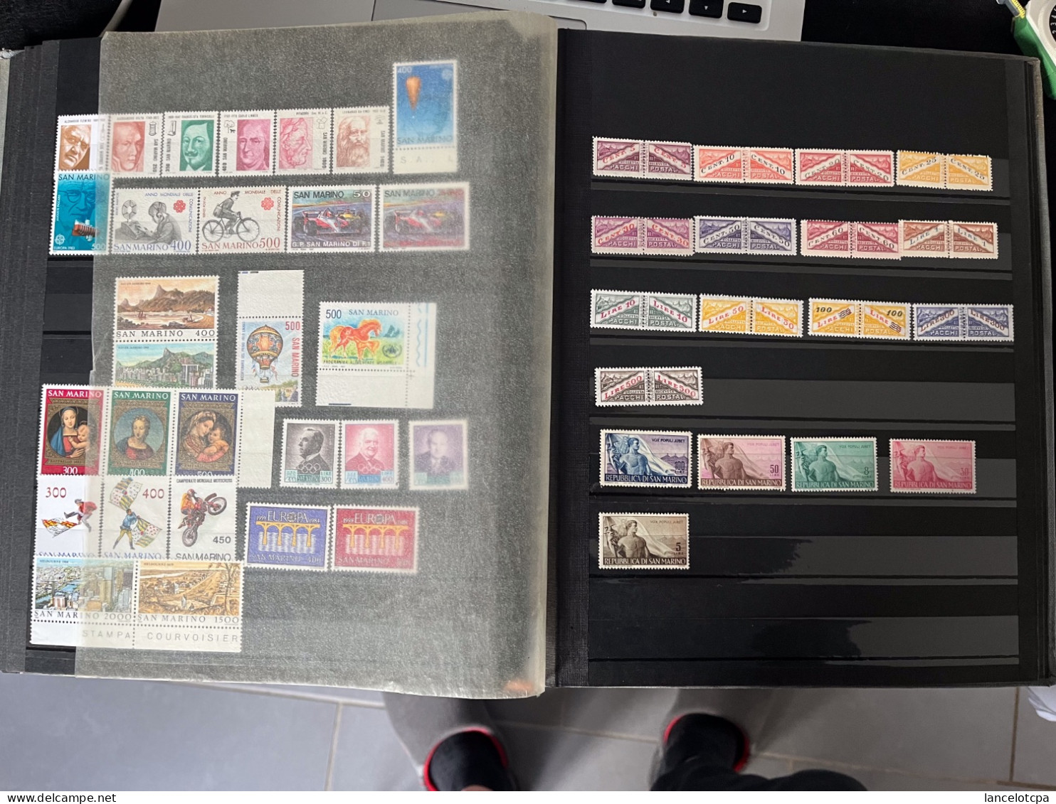 SAN MARINO / UN ALBUM avec TIMBRES à 95% NEUF AVEC GOMME