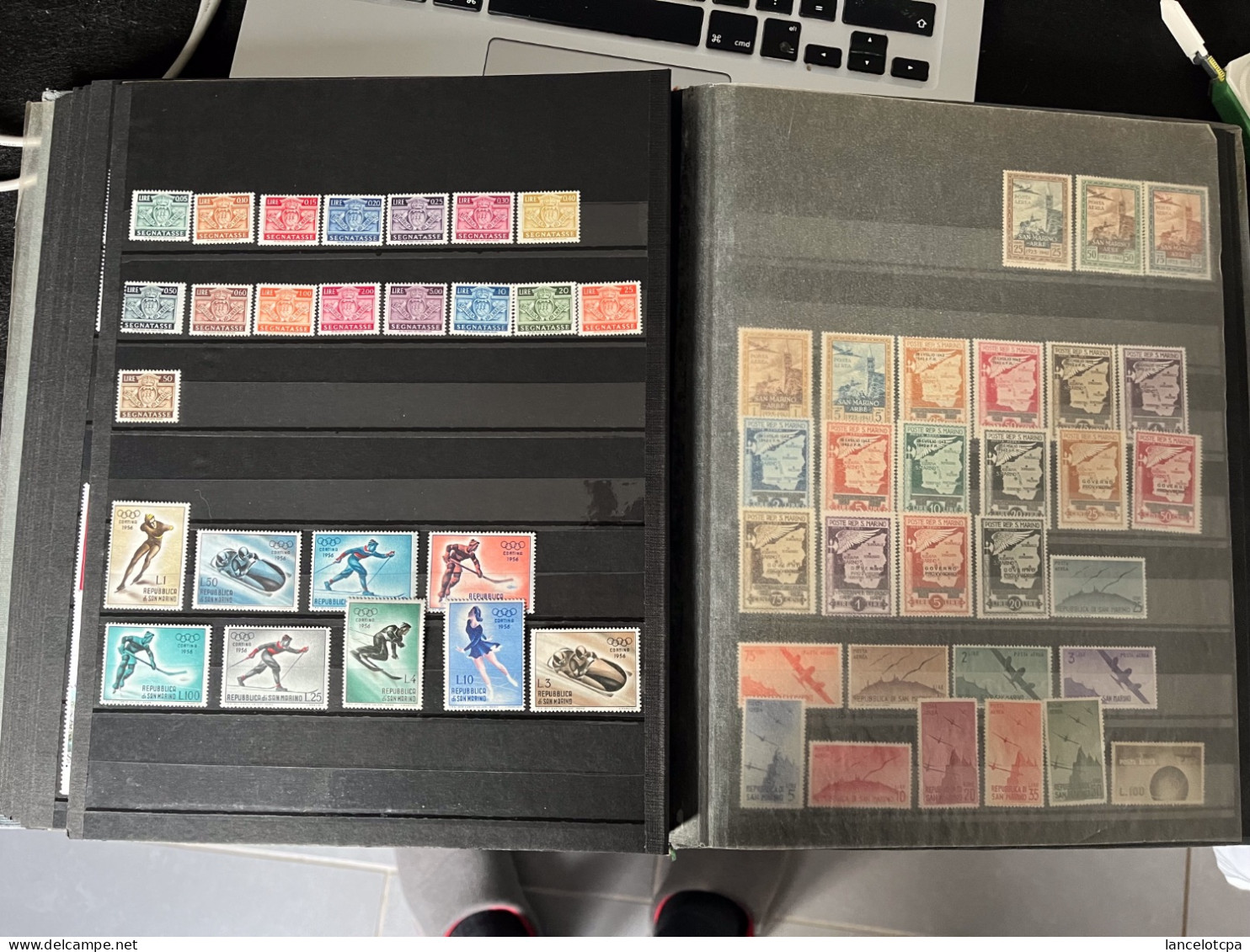 SAN MARINO / UN ALBUM avec TIMBRES à 95% NEUF AVEC GOMME