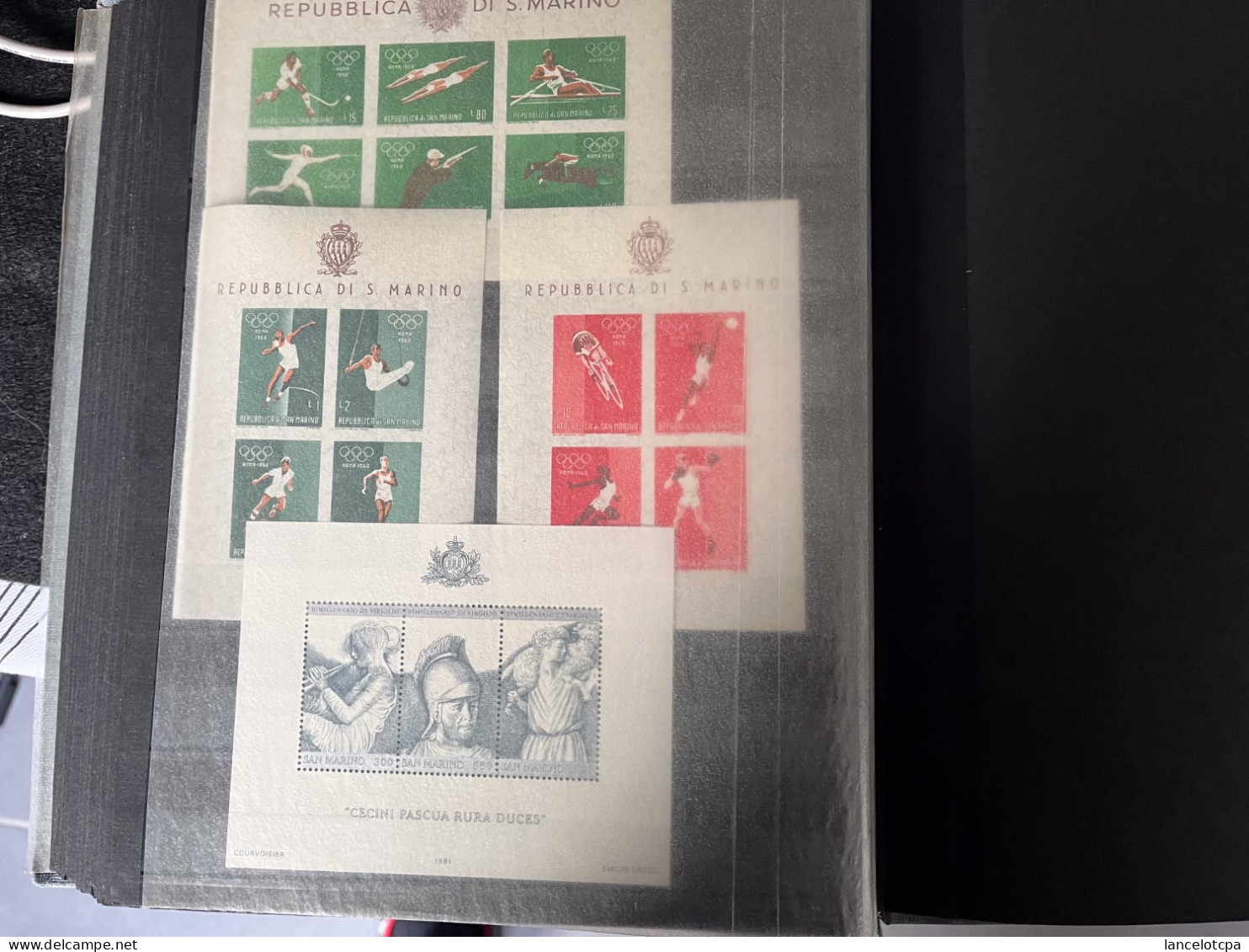 SAN MARINO / UN ALBUM avec TIMBRES à 95% NEUF AVEC GOMME