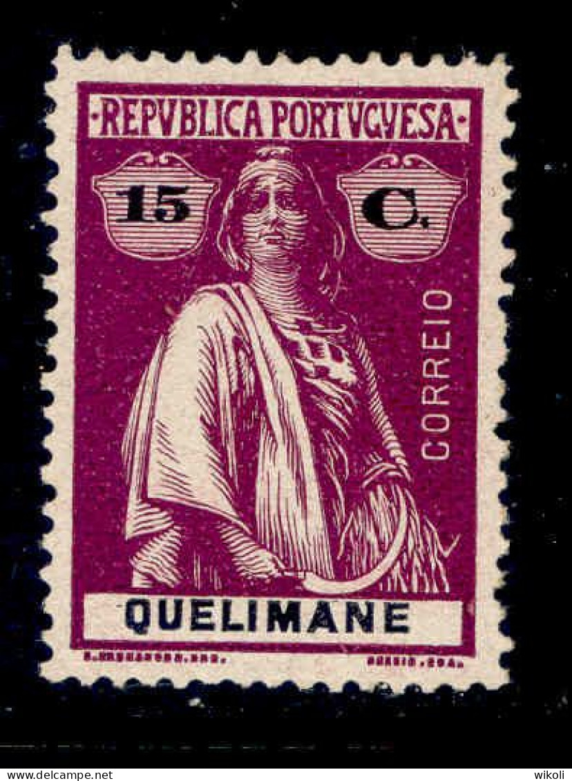 ! ! Quelimane - 1914 Ceres 15 C - Af. 35 - MH (cb 106) - Quelimane