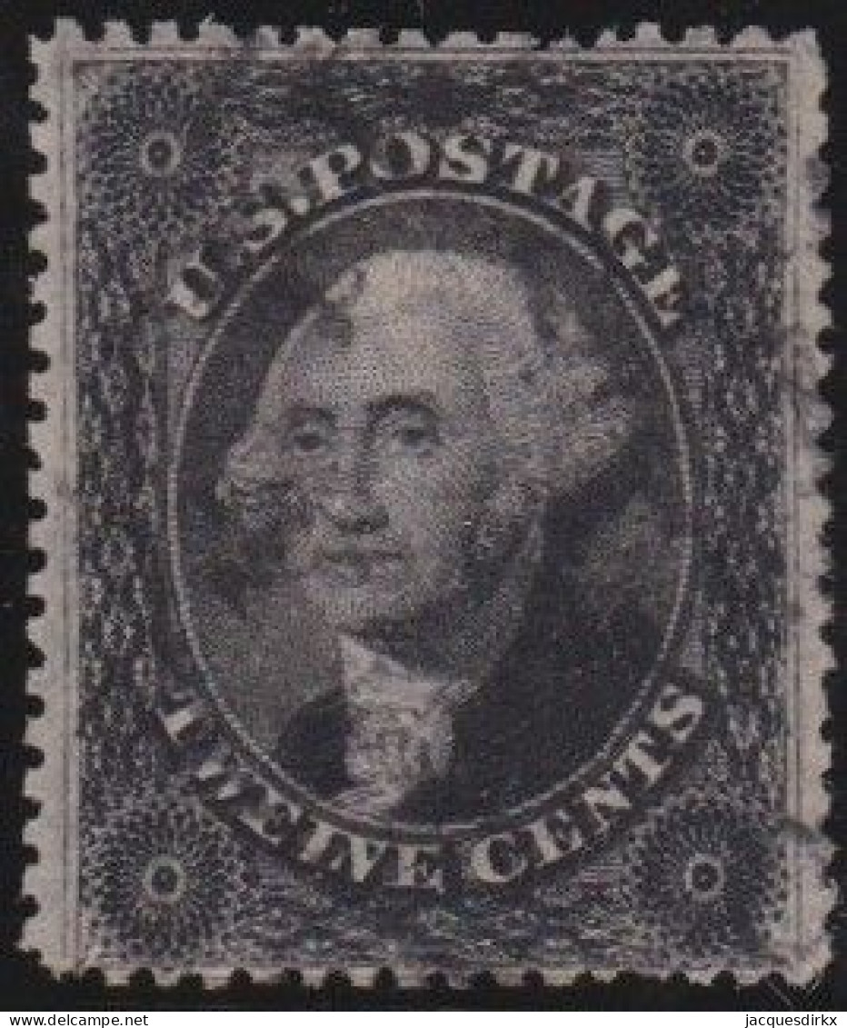 USA    .    Yvert    .    14 (2 Scans)  .    O     .    Cancelled - Used Stamps