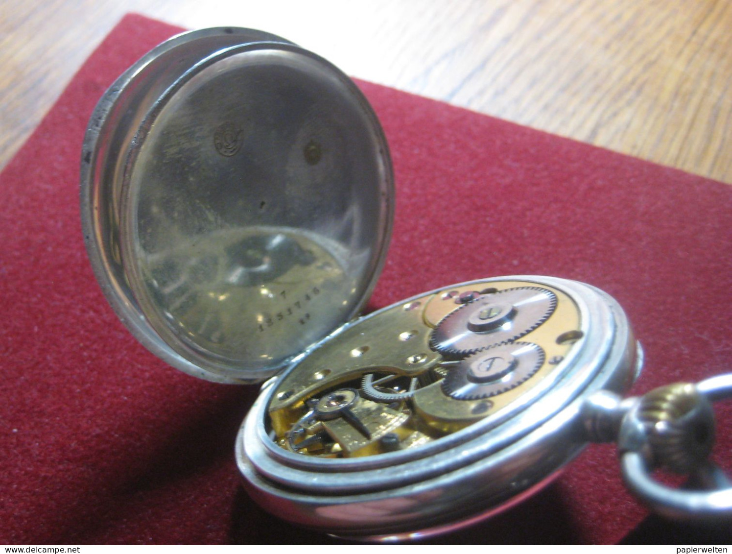 Schöne Omega Taschenuhr Silber Mit Kleiner Sekunde - Watches: Bracket