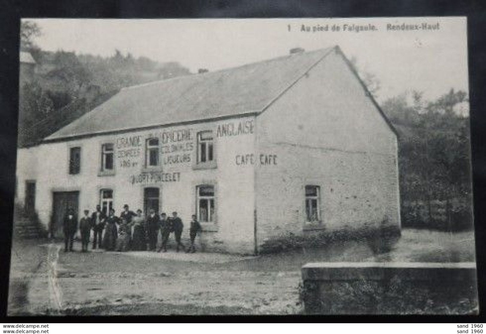 Rendeux-Haut - Au Pied De Falgaule - N°1 - Denrées Coloniales Vins Et Liqueurs AUDEY-PONCELET - Circulé: 1942 - 2Scans - Rendeux