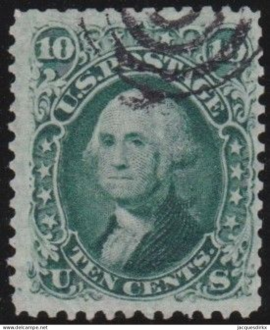 USA    .    Yvert    .    22 (2 Scans)  .    O     .    Cancelled - Used Stamps