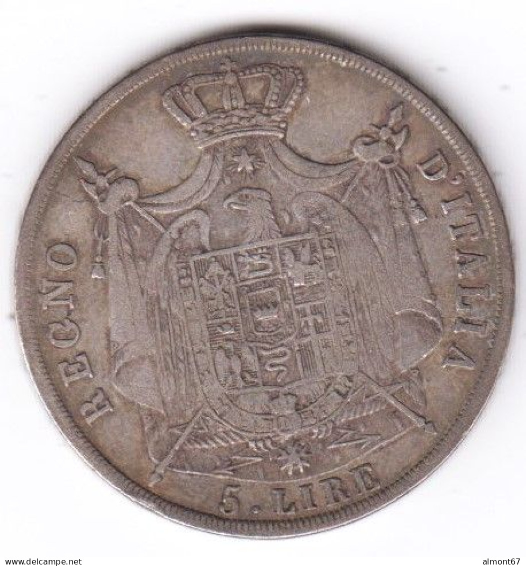 ITALIE - Napoleone Imperatore - 5 Lires 1813 M - Napoleonic