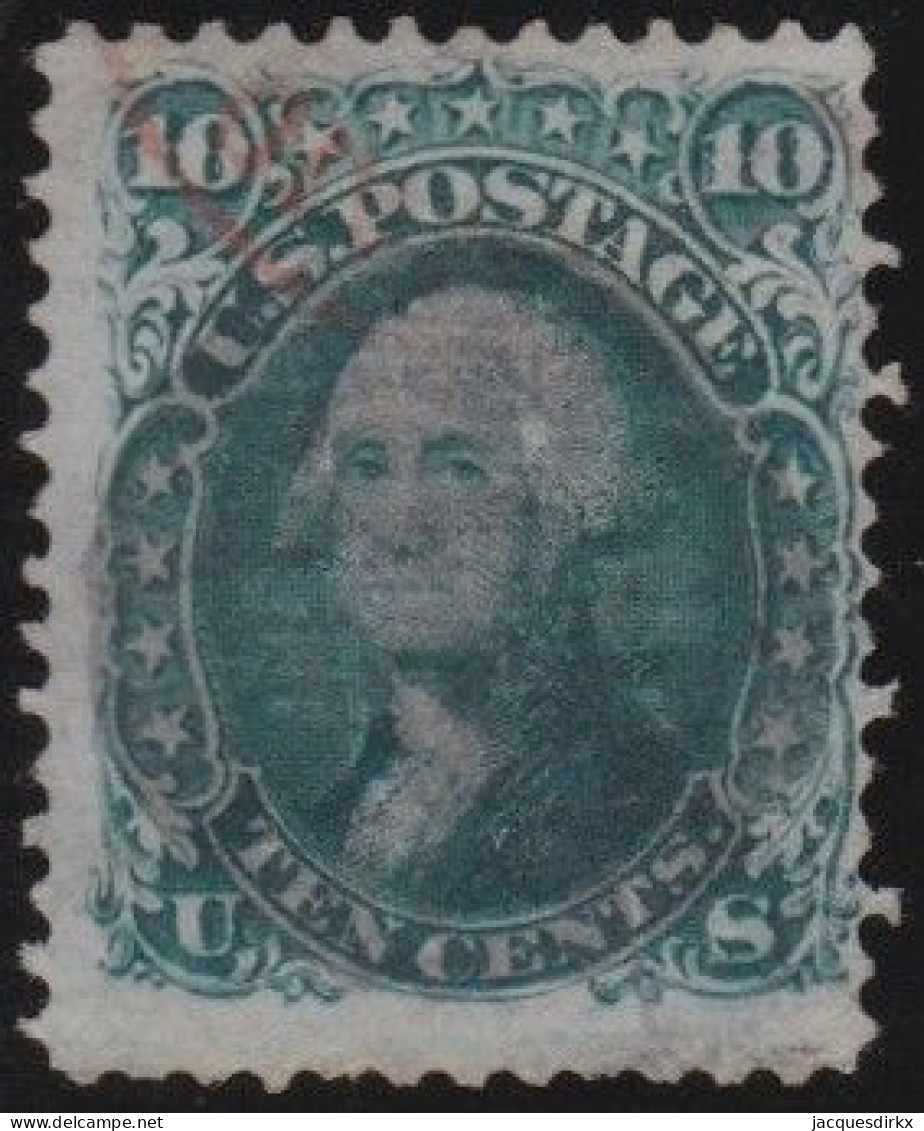 USA    .    Yvert    .    22 (2 Scans)  .    O     .    Cancelled - Used Stamps