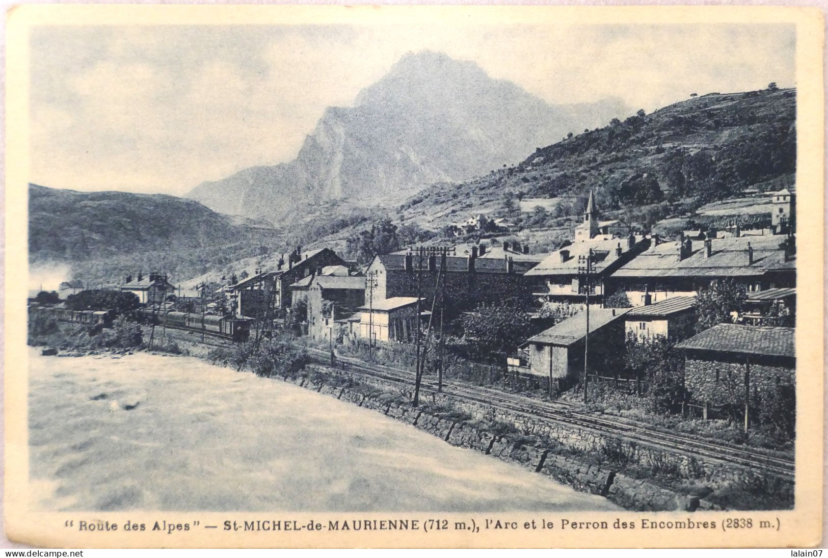 C. P. A. : 73 : SAINT MICHEL DE MAURIENNE : L'Arc Et Le Perron Des Encombres - Saint Michel De Maurienne