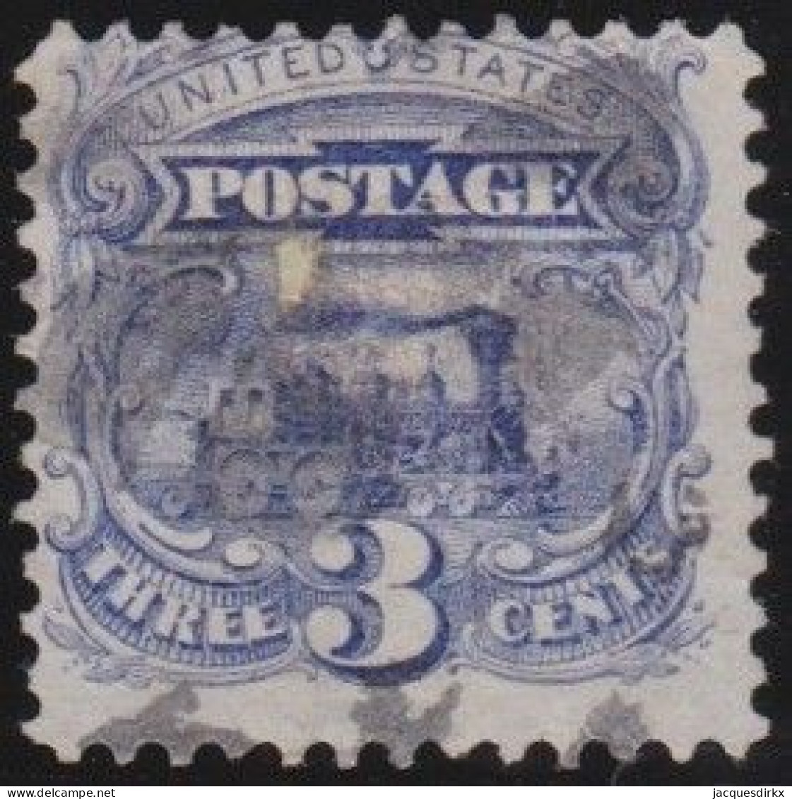 USA    .    Yvert    .    Stamp (2 Scans)  .    O     .    Cancelled - Usati