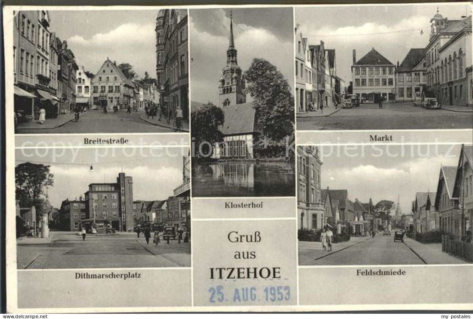 42089646 Itzehoe Breitestrasse Markt Feldschmiede Dithmarscherplatz Klosterhof   - Itzehoe