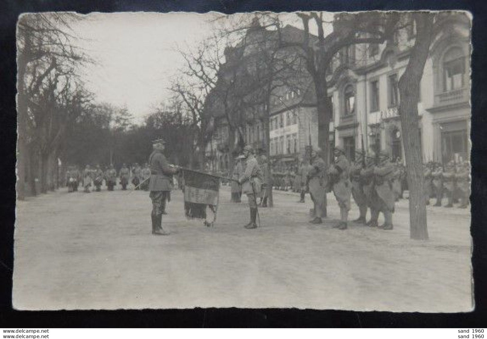 Nimegue / Nymegen / Nijmegen - Photo Carte - Commémoration Honneur Et Patrie "Ecrit Sur Le Drapeau" - 2 Scans - Nijmegen