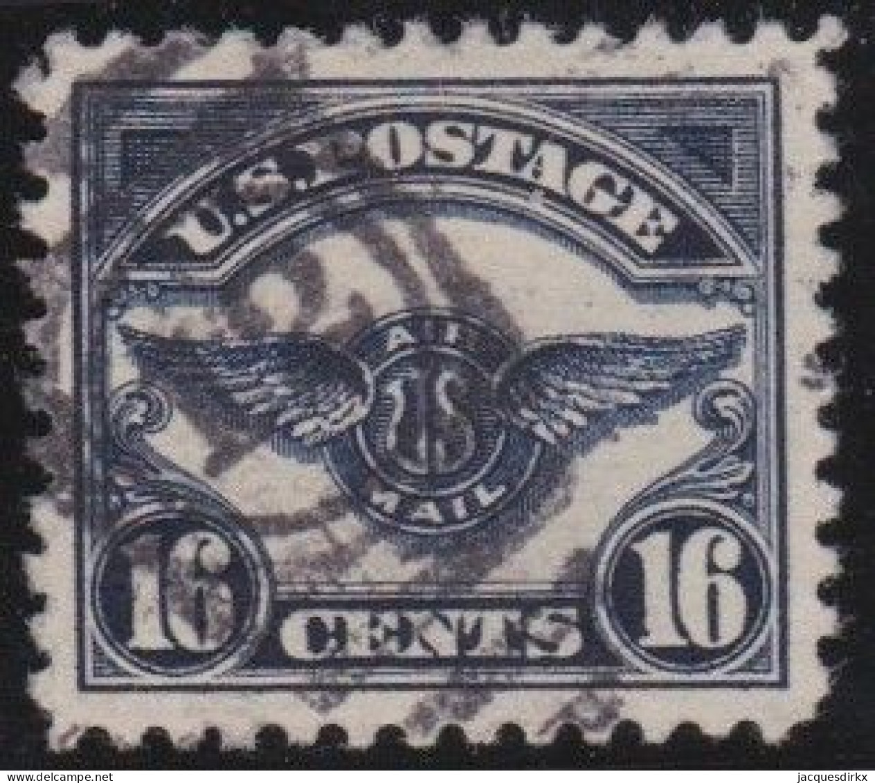 USA    .    Yvert    .    Airmail  5   .    O     .    Cancelled - 1a. 1918-1940 Oblitérés