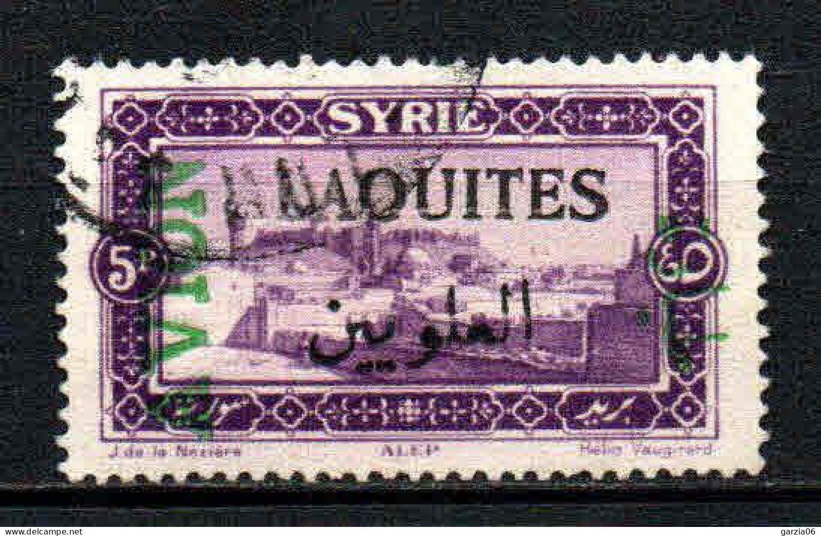 Alaouites- 1925 -  Tb De Syrie Surch - PA 7 -  Oblit - Used - Used Stamps