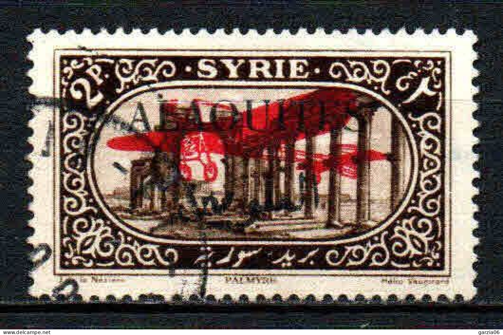 Alaouites- 1926 -  Tb De Syrie Surch - PA 9 -  Oblit - Used - Oblitérés