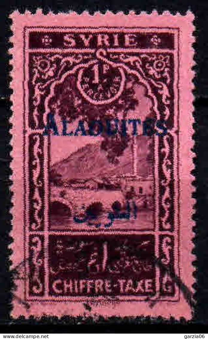 Alaouites- 1930 -  Tb De Syrie Surch - Tb Taxe N° 7  -  Oblit - Used - Used Stamps