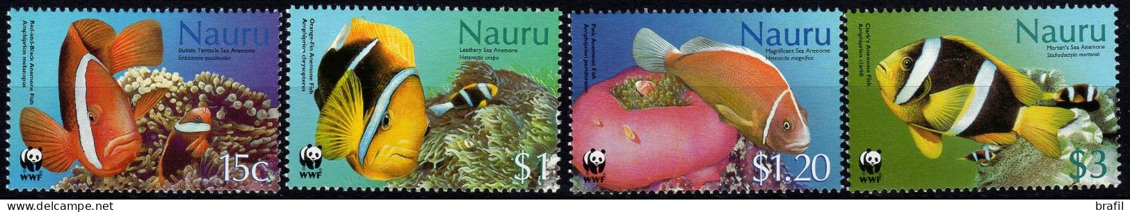 2003 Nauru , Peschi Poissons , Serie Completa Nuova (**) - Nauru