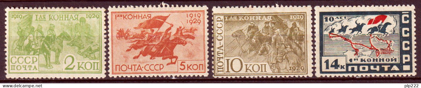 Russia 1930 Unif. 450/53 */MH VF/F - Nuovi