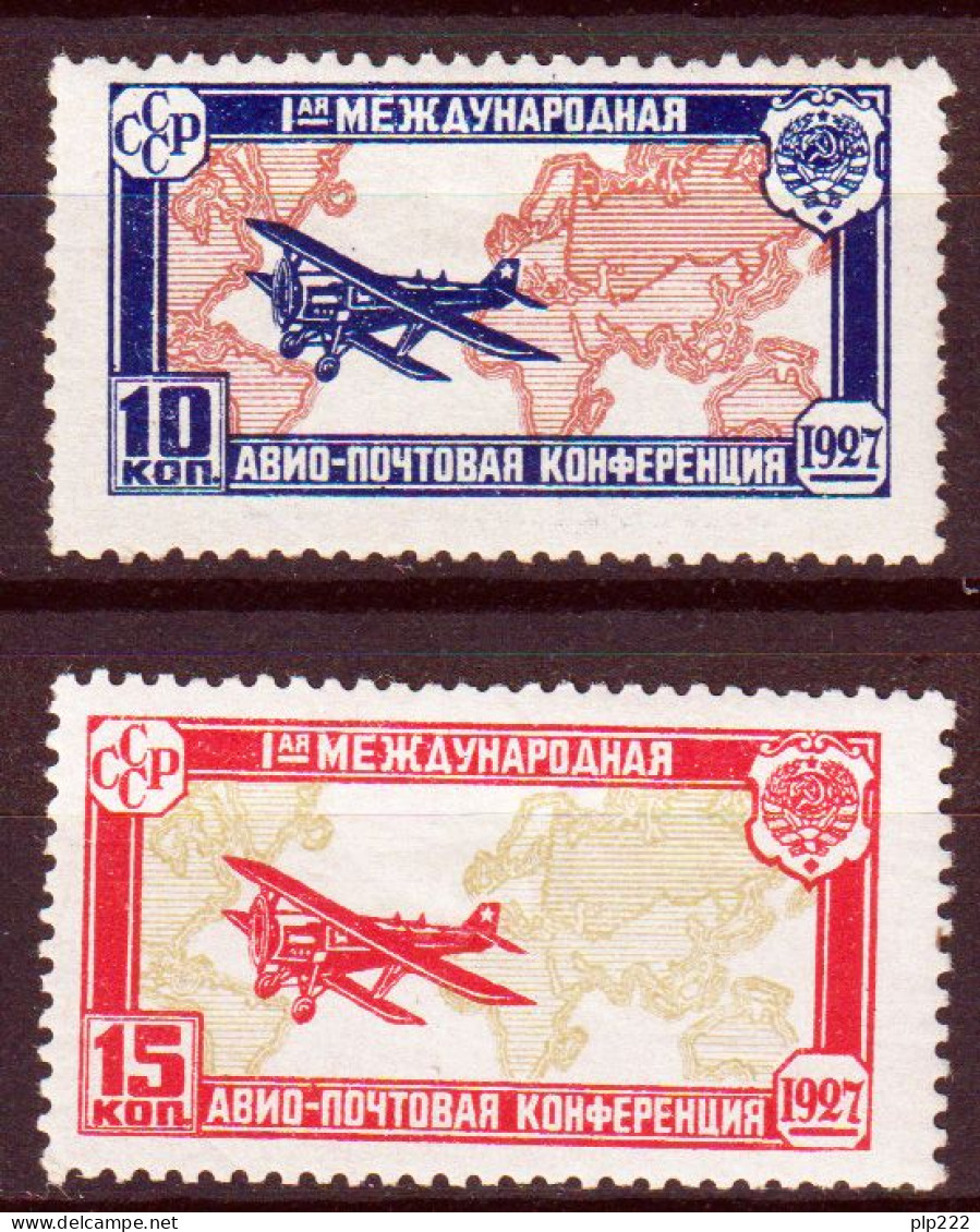 Russia 1927 Unif. A18/19 */MH VF/F - Nuovi