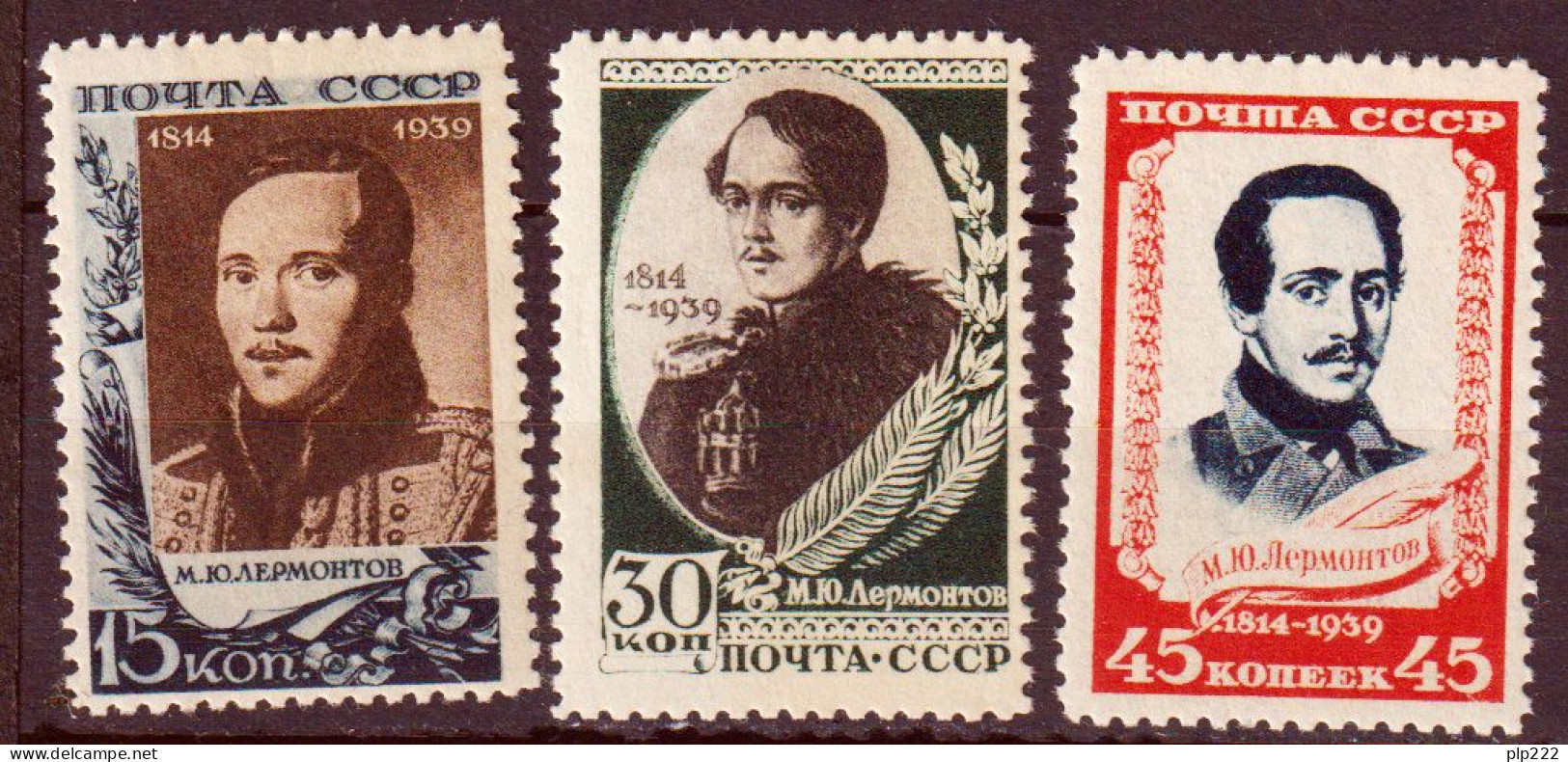 Russia 1939 Unif. 752/54 */MH VF/F - Unused Stamps