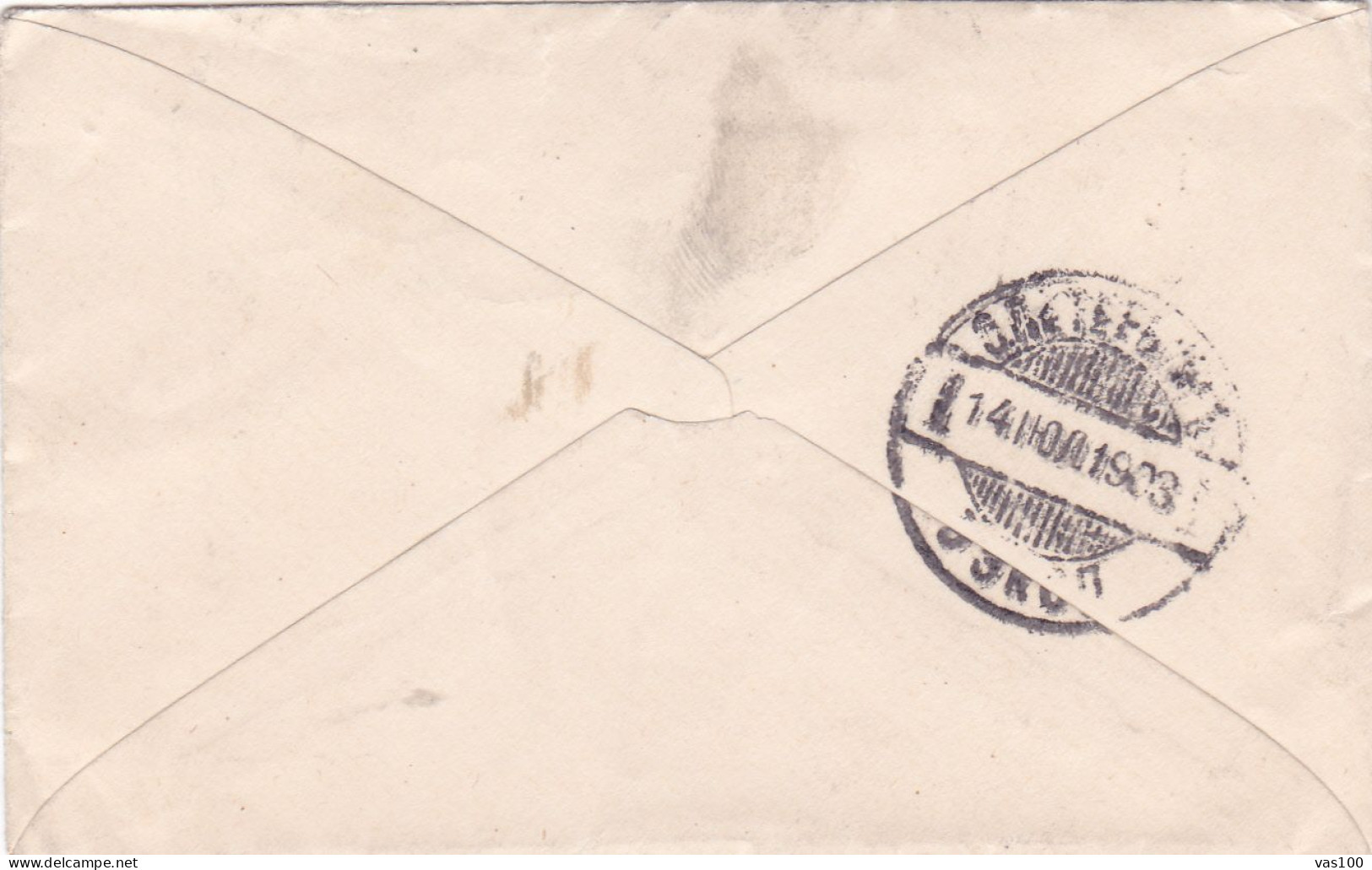 RUSSIA - Postal History - COVER To FRANCE 1903   PARIS - Covers & Documents