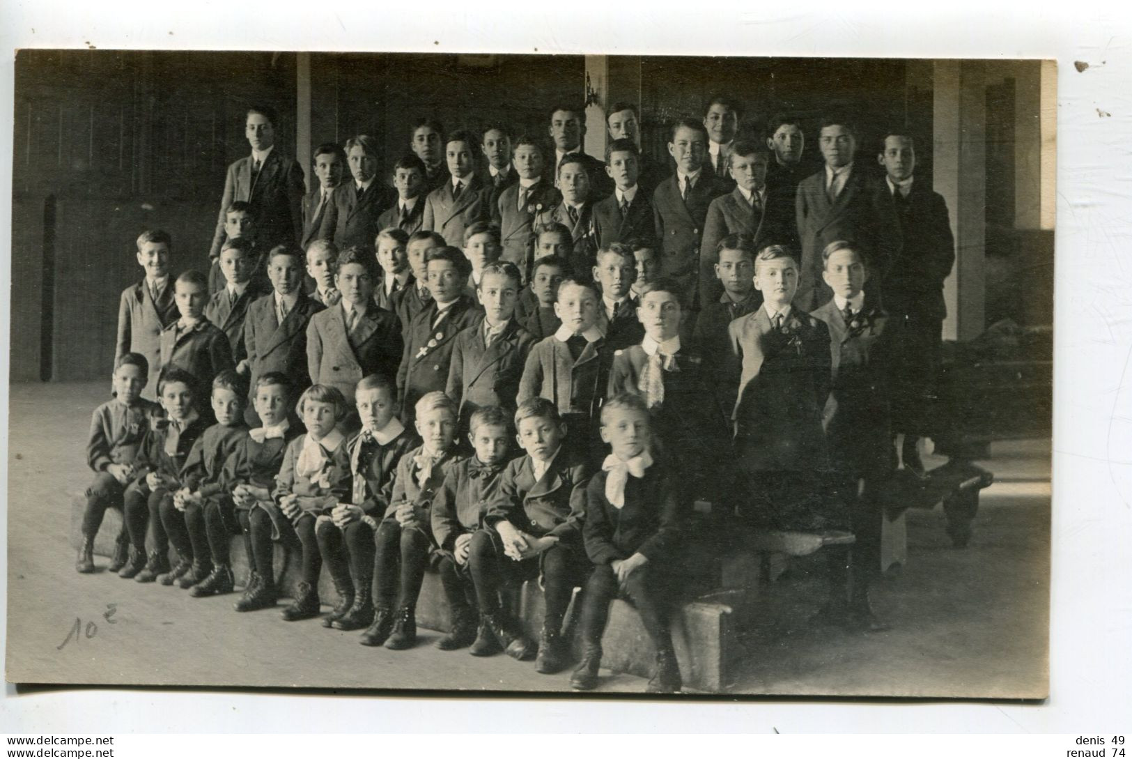 Montréal Terrebonne Collège Vers 1910 Carte Photo Originale - Montreal