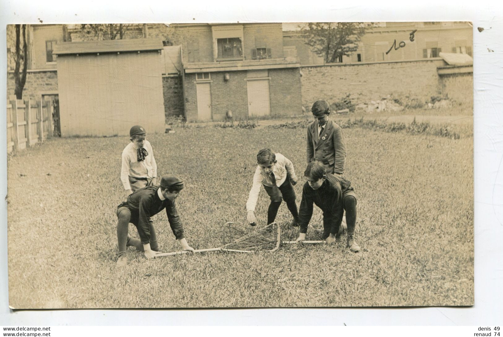 Montréal Terrebonne Collège Vers 1910 Carte Photo Originale - Montreal