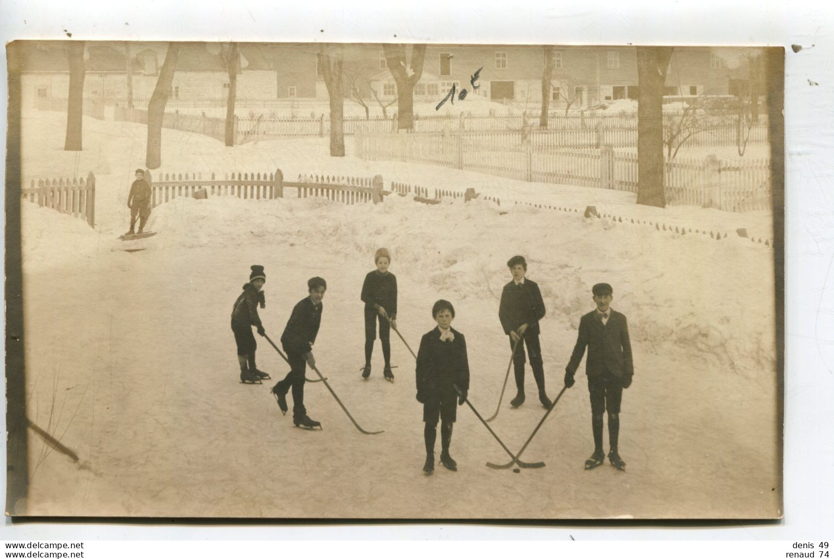 Montréal Terrebonne Collège Vers 1910 Carte Photo Originale - Montreal