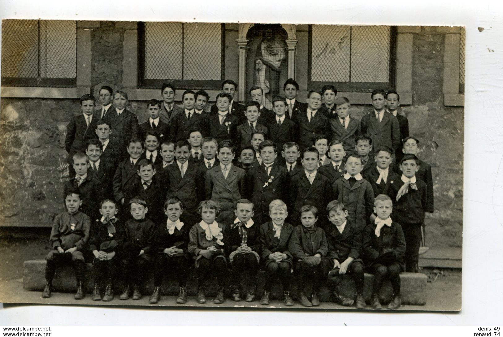 Montréal Terrebonne Collège Vers 1910 Carte Photo Originale - Montreal