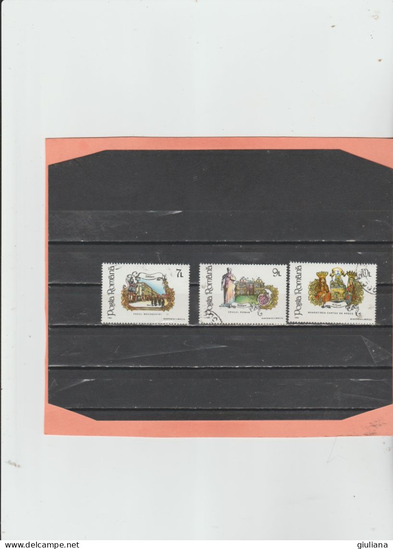 Romania 1992 - (YT) 4041-43 Used " Anniversari" 3 Valori Della Serie 4041/44 - Used Stamps