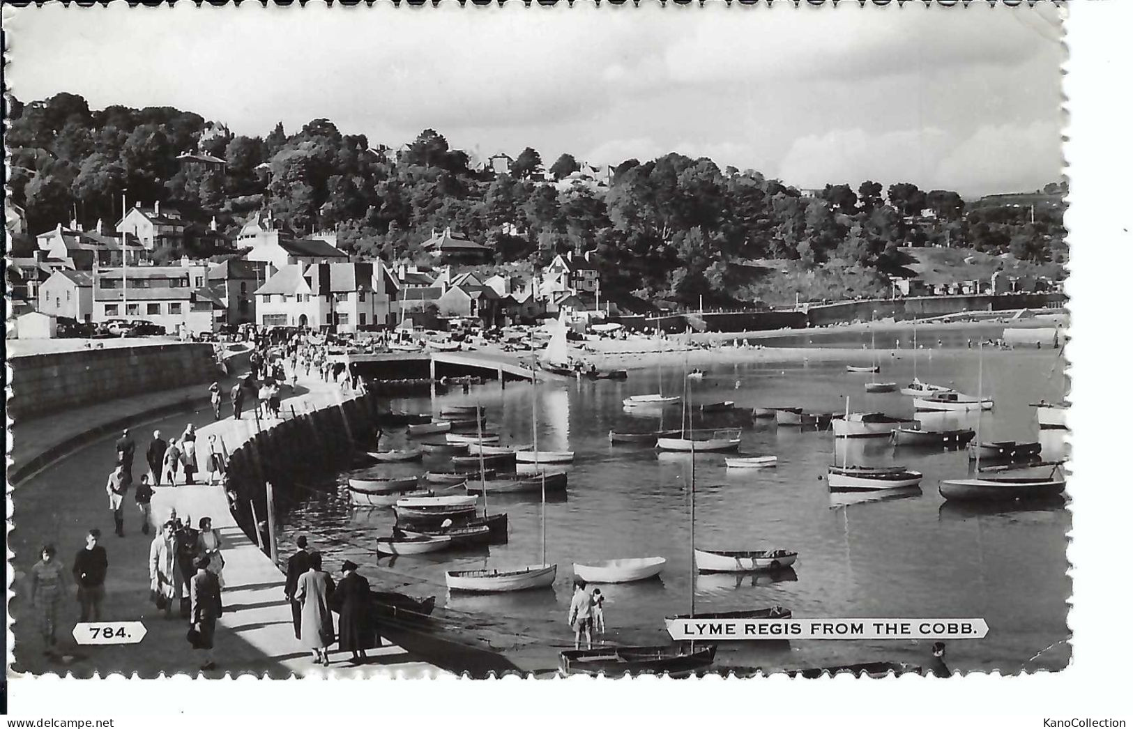 Lyme Regis From The Cobb, Gelaufen - Autres & Non Classés