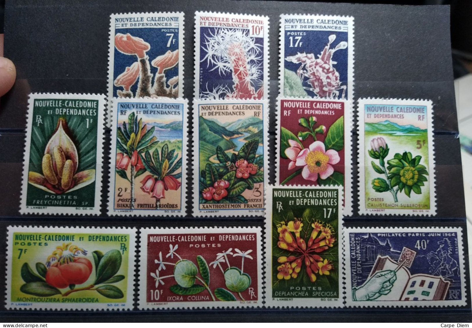 NOUVELLE CALEDONIE - Année Complète 1964 - N°Yv. 314 à 325 - 12 Valeurs - Neuf* - Neufs