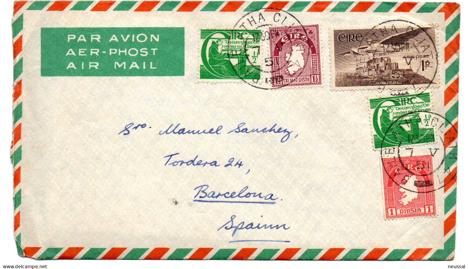 Carta De Irlanda De 1951 - Storia Postale