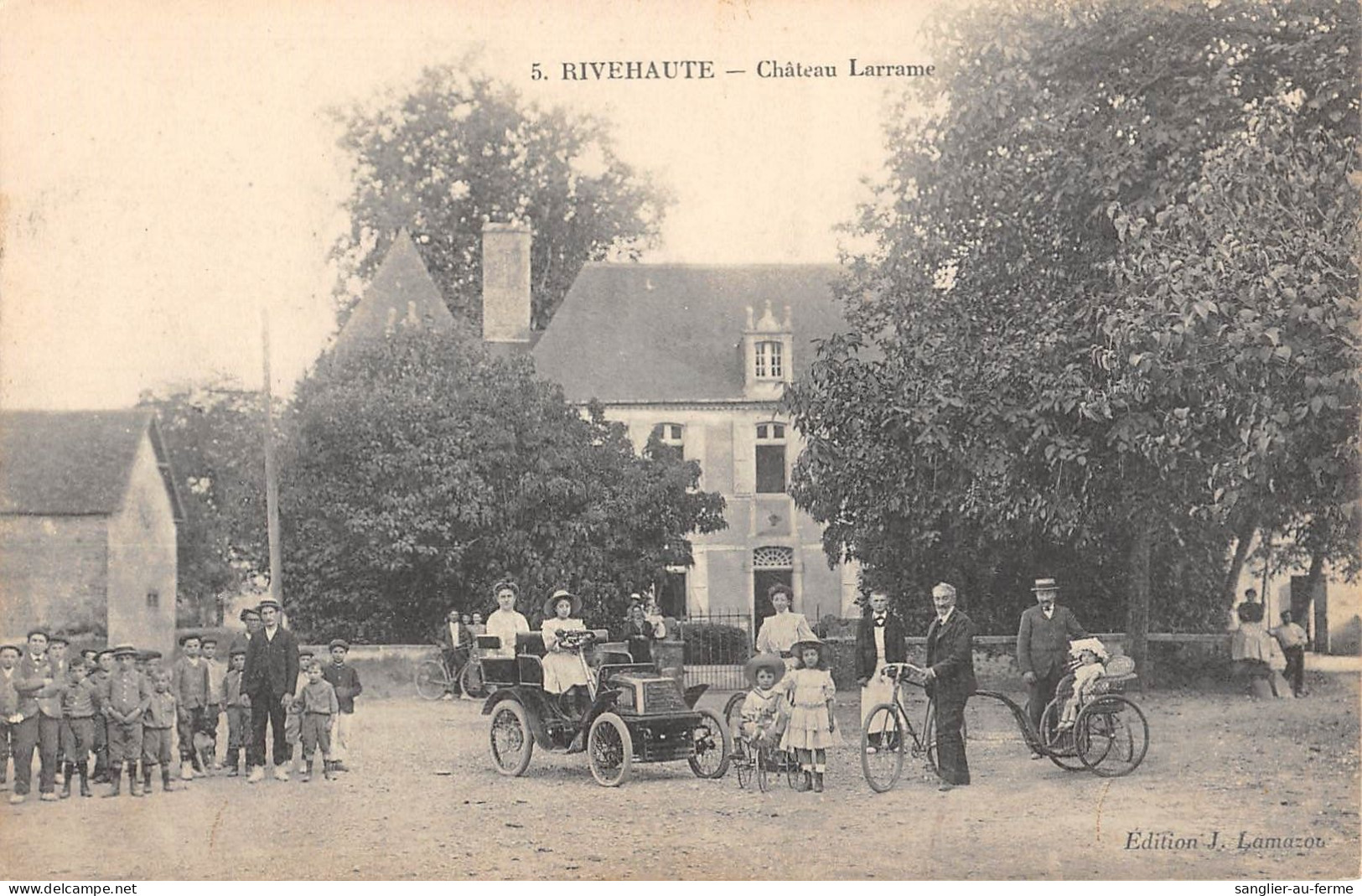 CPA 64 RIVEHAUTE / CHATEAU LARRAME - Other & Unclassified