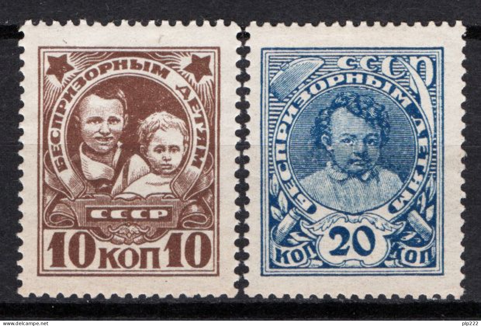 Russia 1926 Unif. 359/60 */MH VF/F - Ungebraucht