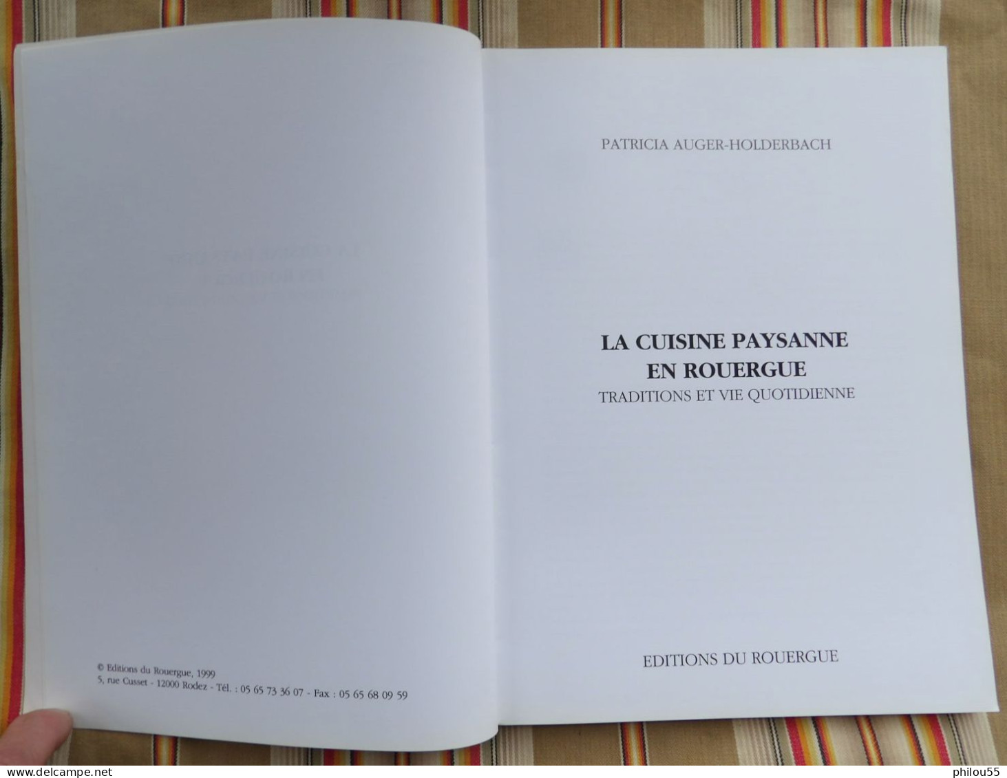 12 RODEZ La Cuisine Paysanne En ROUERGUE Tradition Et Vie Quotidienne - Midi-Pyrénées