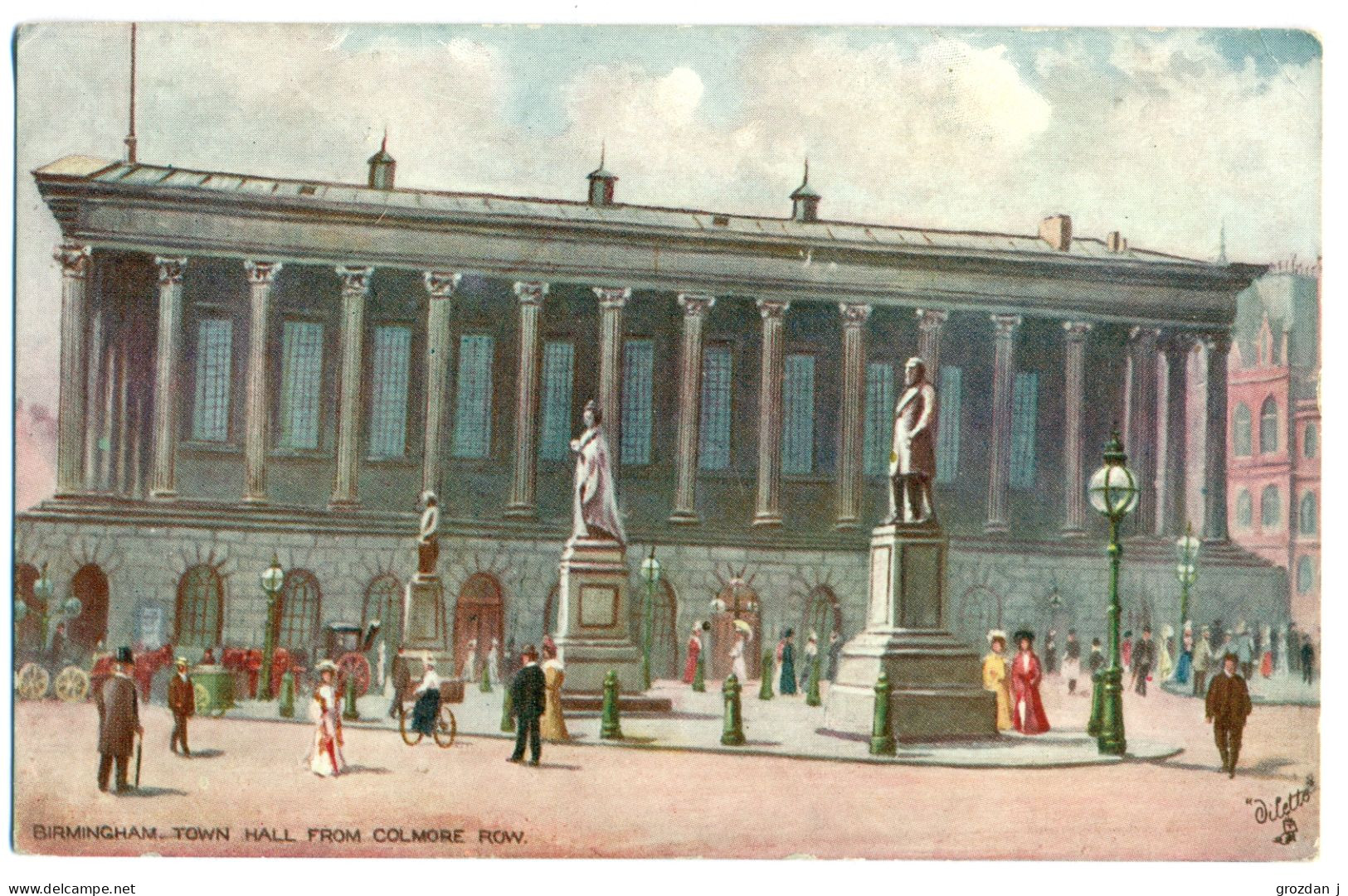 Birmingham, Town Hall From Colmore Row, UK - Birmingham