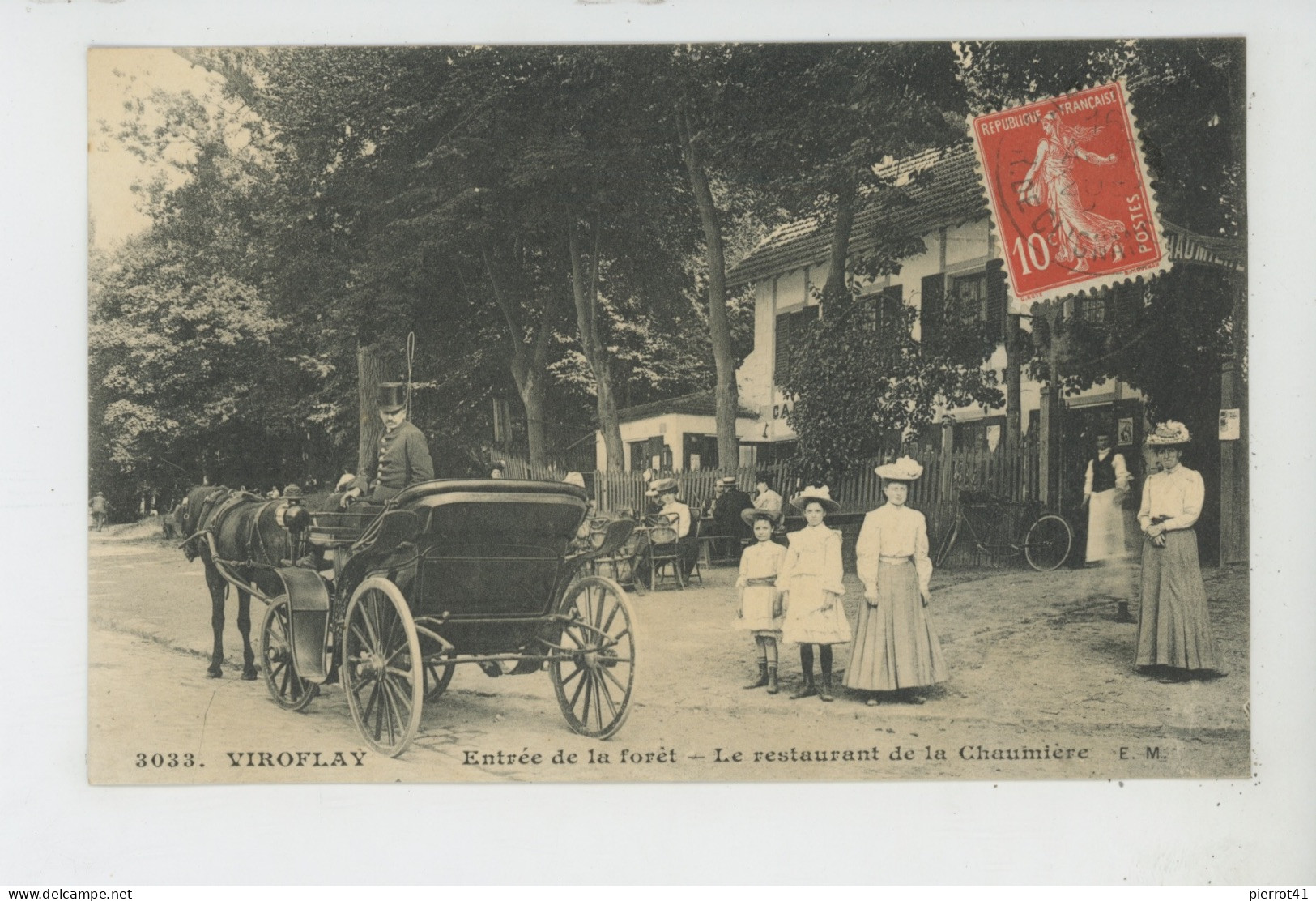 VIROFLAY - Entrée De La Forêt - LE RESTAURANT DE LA CHAUMIERE - Viroflay