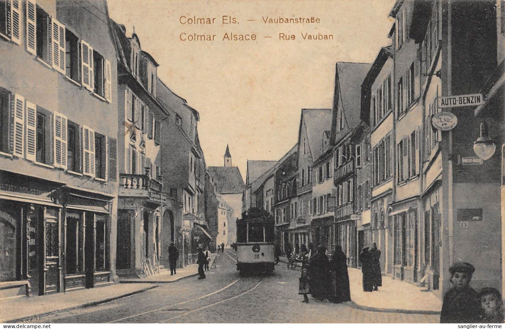 CPA 68 COLMAR / RUE VAUBAN - Colmar