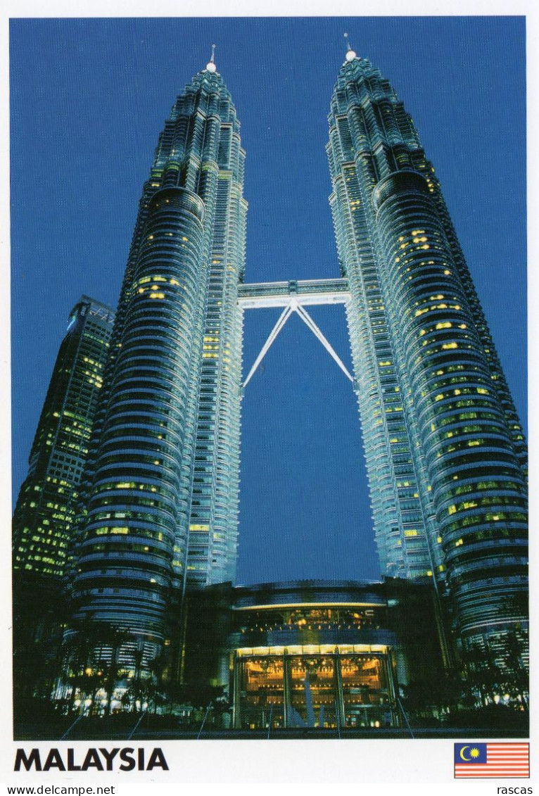 CPM GRAND FORMAT 1 - MALAYSIA - MALAISIE - KUALA LUMPUR - THE PETRONAS TWIN TOWERS - Malaysia